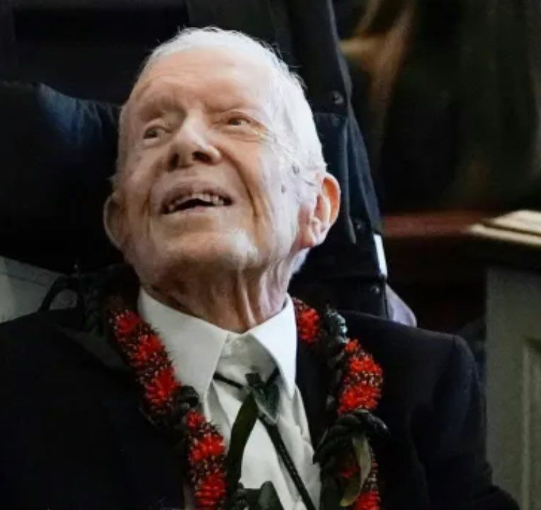 Image for the Tweet beginning: WOW! As Jimmy Carter approaches